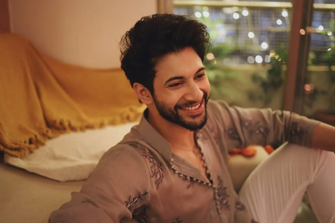 Moss Chanderi handloom Power Paisley Kurta Set