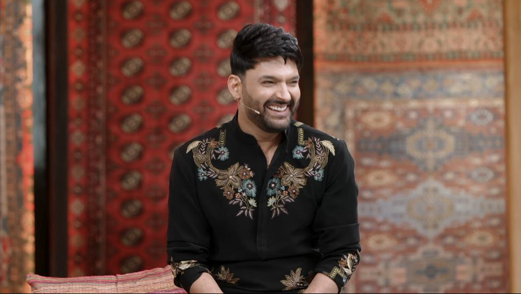 Kapil Sharma Signature Kurta pajama with Embroidery