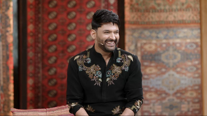 Kapil Sharma Signature Kurta pajama with Embroidery
