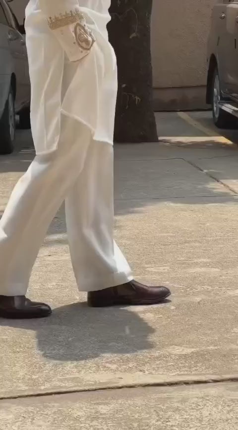 Designer Luxury Embroidered Kurta With Pant Set