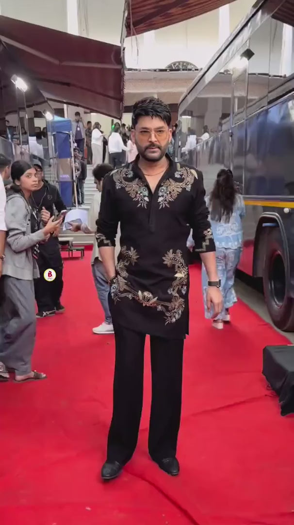 Kapil Sharma Signature Kurta pajama with Embroidery